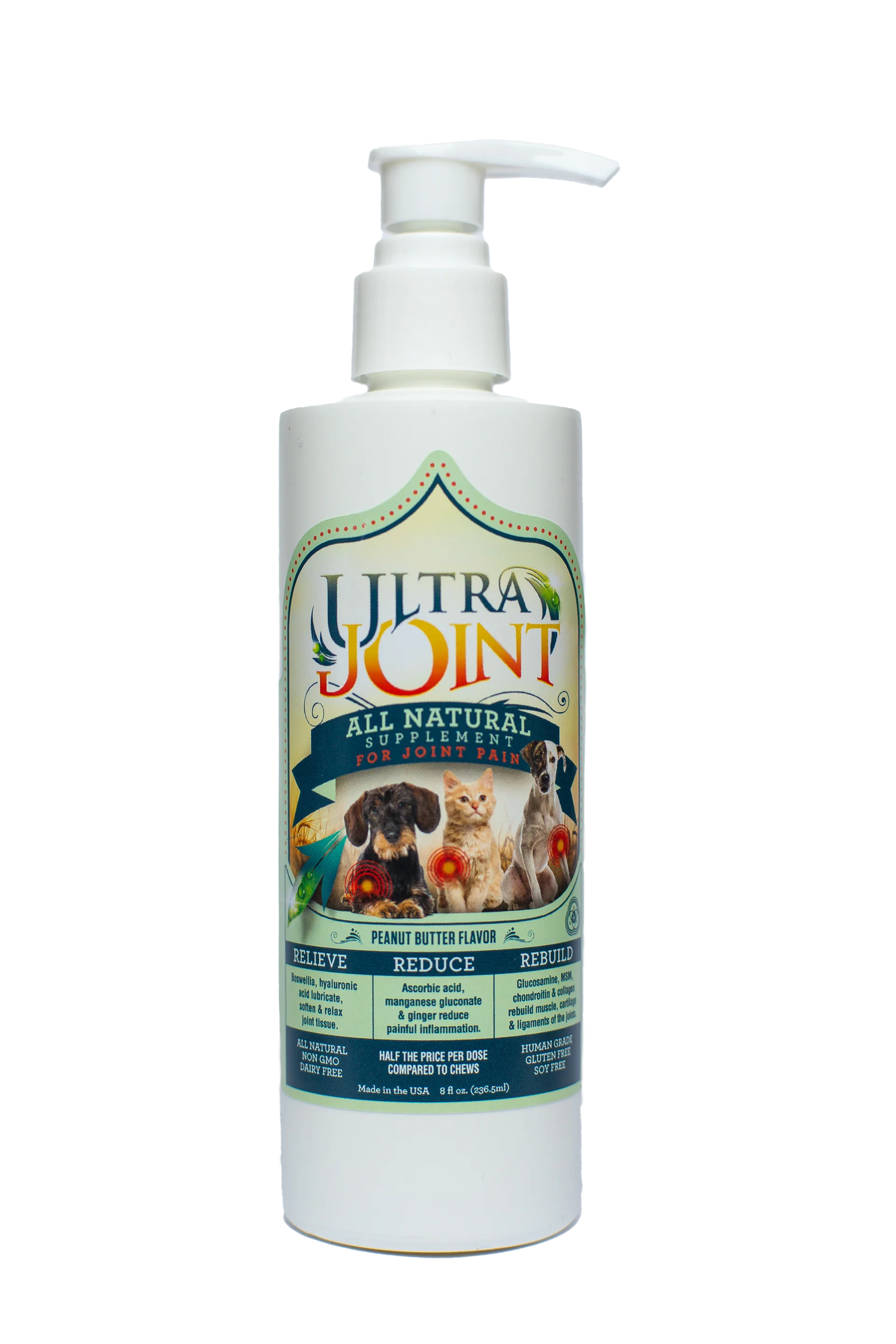 Ultra Joint Supplement 8oz Heronview Raw and Natural