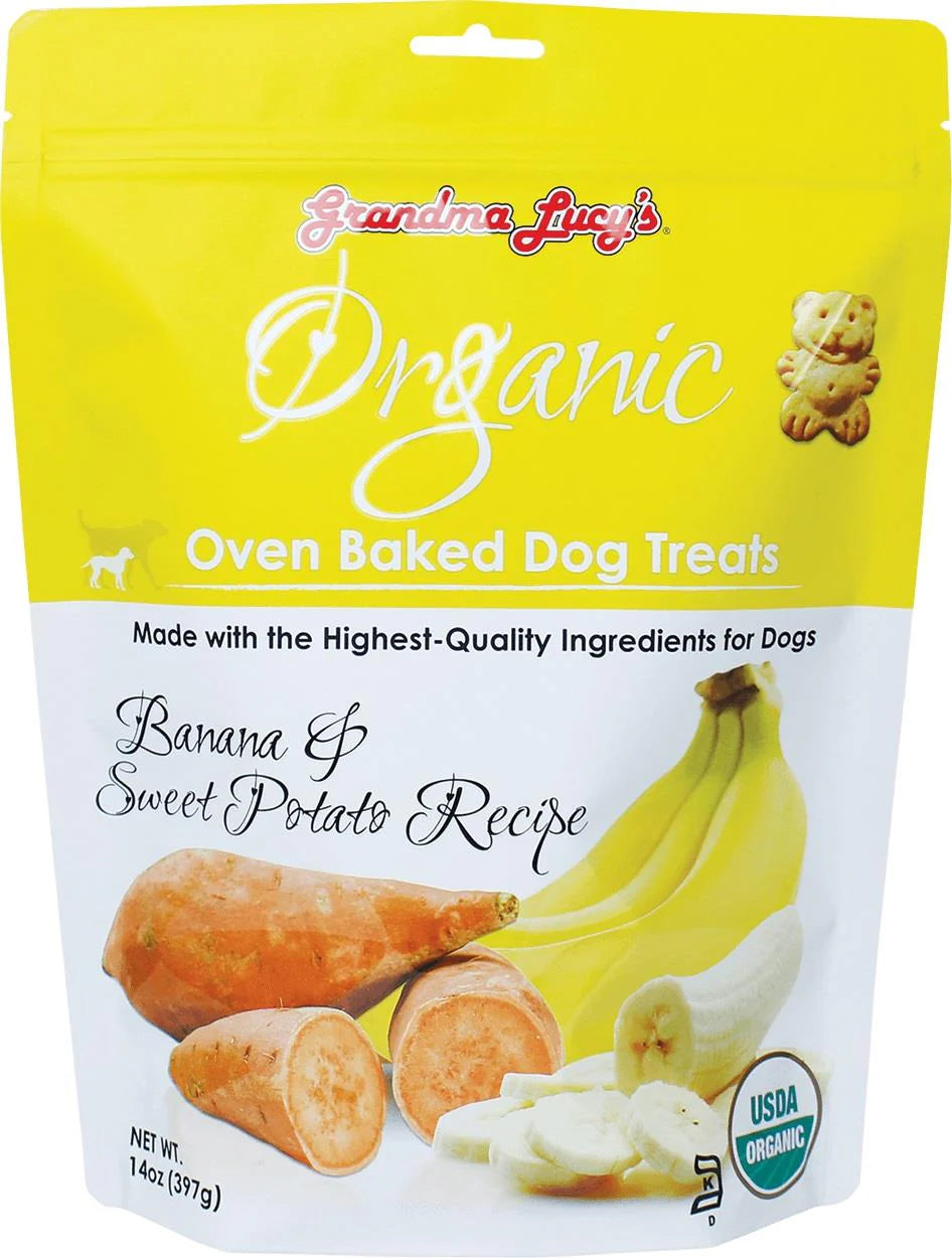 Grandma Lucy's Organic Oven Baked Banana & Sweet Potato Dog Treats