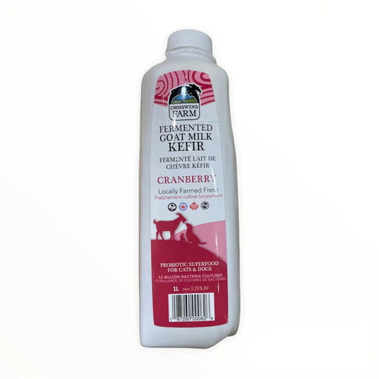 Crosswind Farms Goat Milk Kefir Cranberry 1L