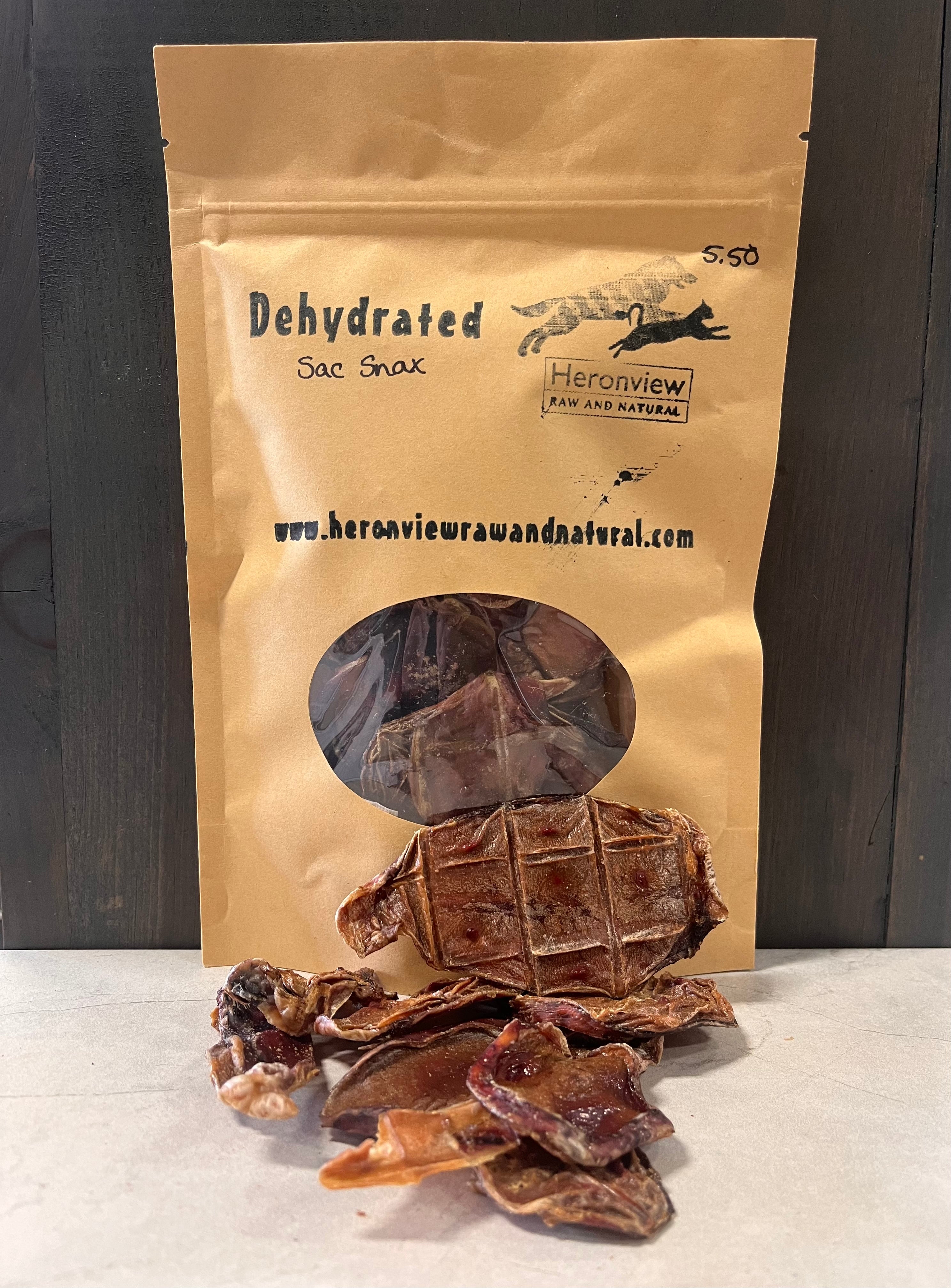 Dehydrated Beef Sac Snax – Heronview Raw and Natural