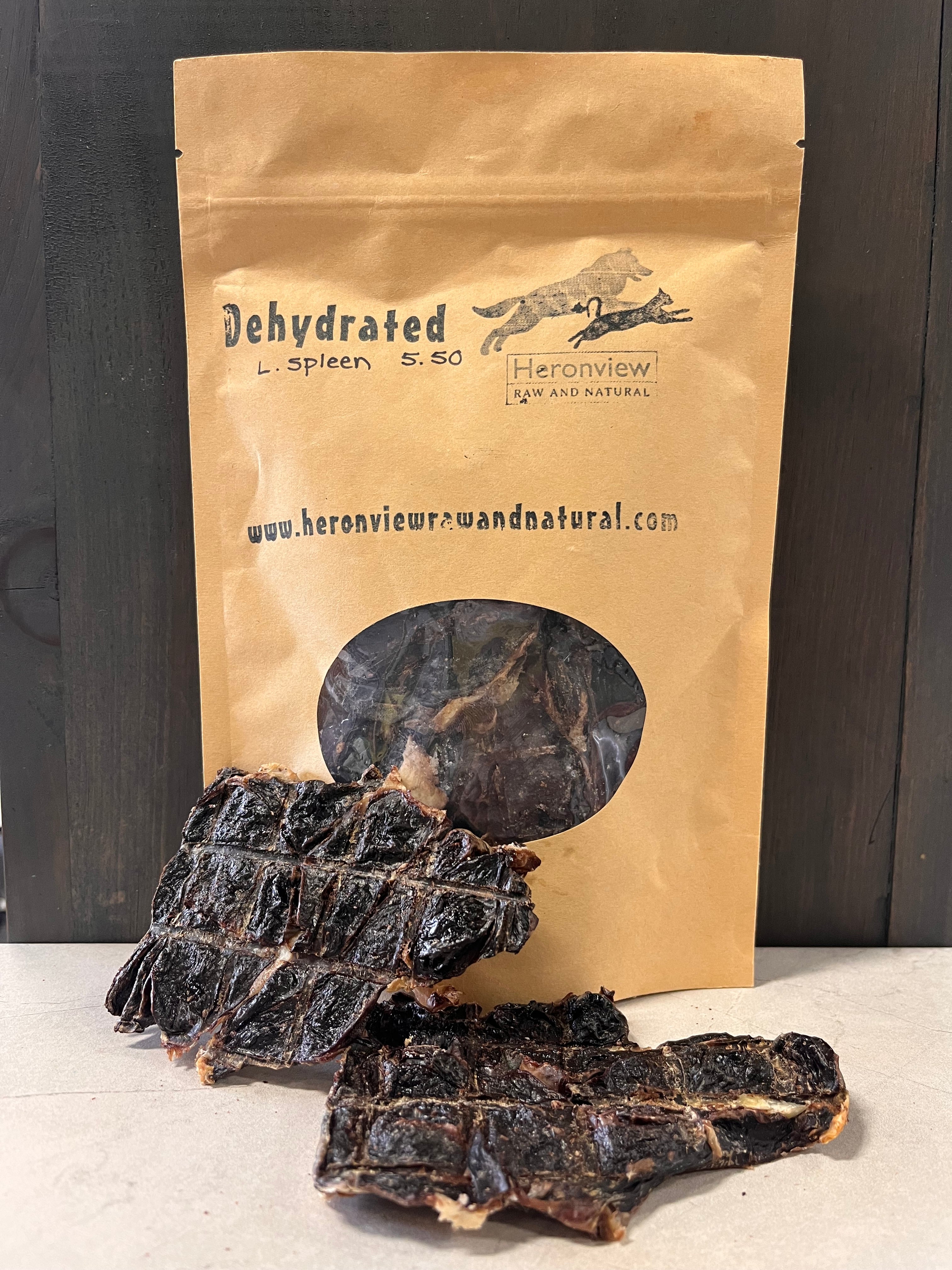 Dehydrated Lamb Spleen – Heronview Raw and Natural