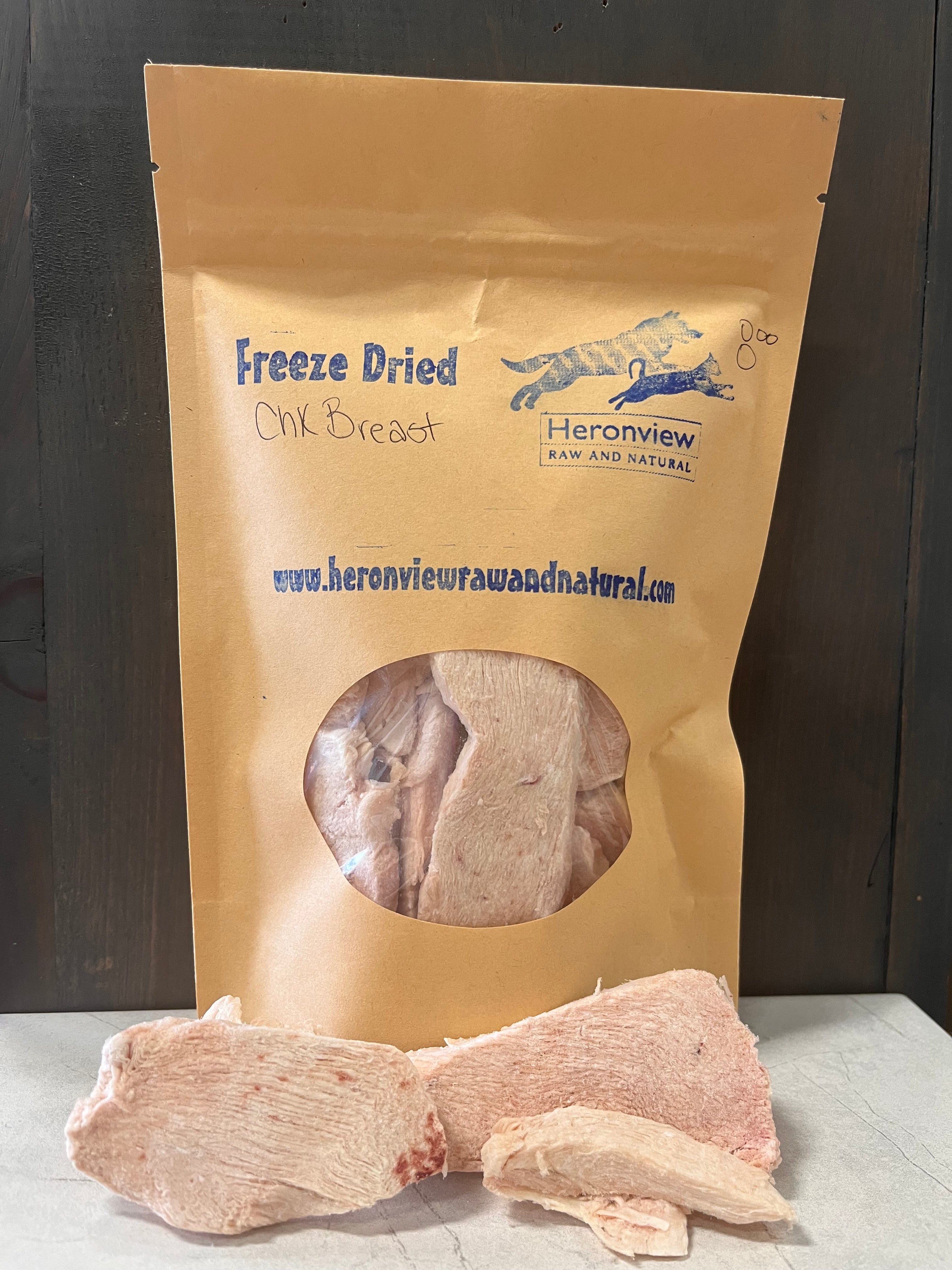 Freeze Dried Chicken Breast – Heronview Raw and Natural