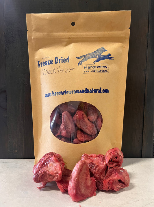 Freeze Dried Duck Heart