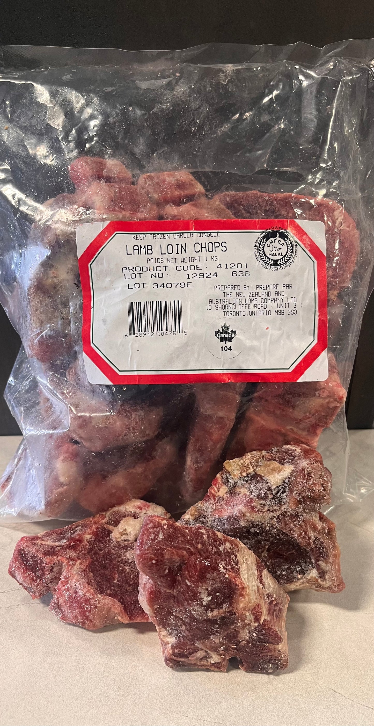 Lamb Chops 2LB Bag