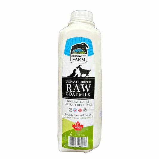 Crosswind Farms Raw Goat Milk 1L