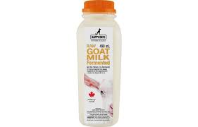 Happy Days Fermented Raw Goat Milk 490ml