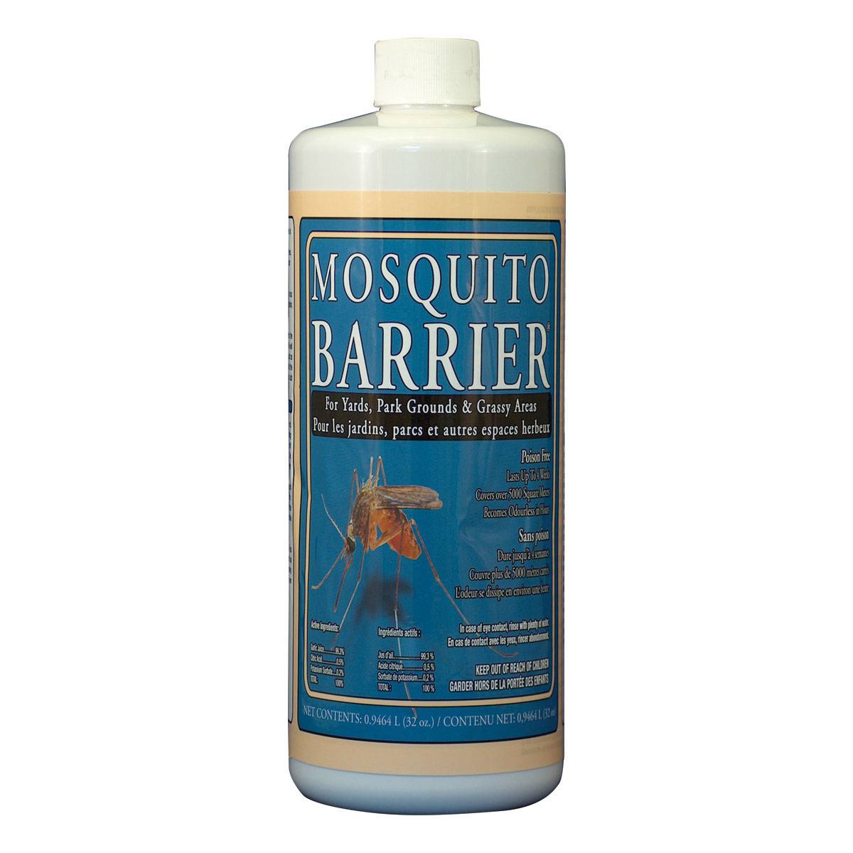 Mosquito Barrier Tick and Mosquito Control 32oz – Heronview Raw and Natural